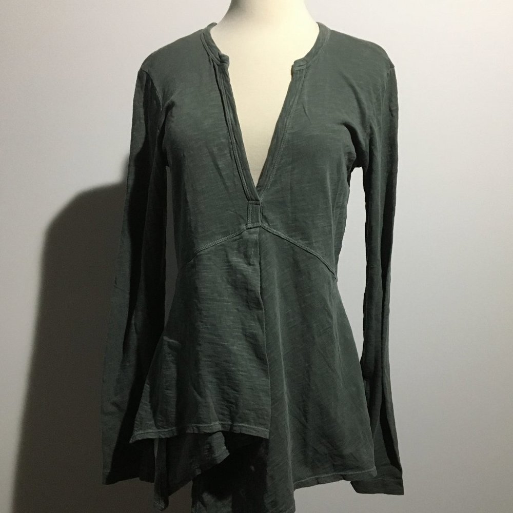 Wilt Tshirt,green, long sleeves.unstructured
